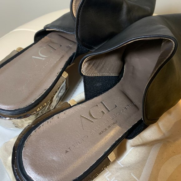 Vero Cuoio AGL Black Shoes - Picture 3 of 5